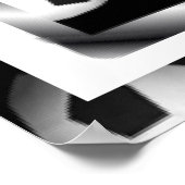 Aangepast nummer 2 Poster Voetbal (Hoek)