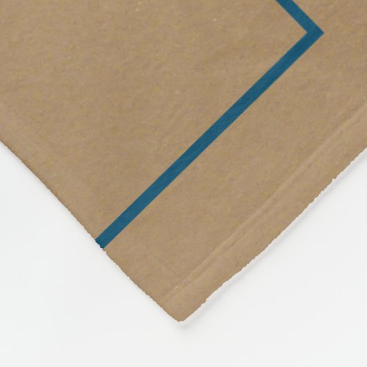 Aangepast Ocean Beach Fleece Deken (Hoek)