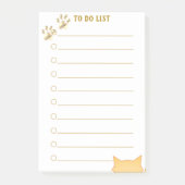 Aangepast om aanbiedingen en katten te doen post-it® notes (Voorkant)