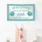 Aangepast - om het even welke feestdag van de Leef Spandoek (Insitu)