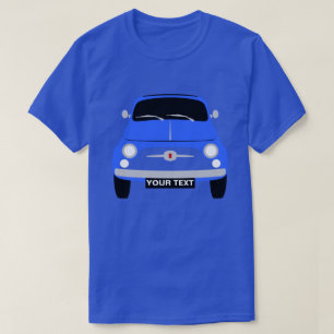 Aangepast om klassiek blauw formaat 500 aan te pa t-shirt