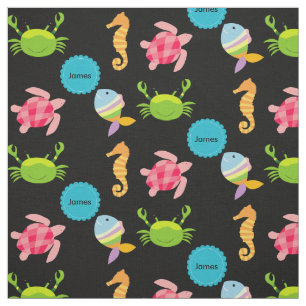 Aangepast onder Zee Fabric Stof