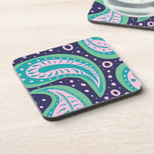 Aangepast onderzetter van Paisley, hard plastic