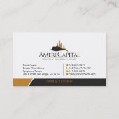 AANGEPAST onroerend goed V2 Visitekaartje (Achterkant)