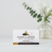 AANGEPAST onroerend goed V3 Visitekaartje (Staand voorkant)