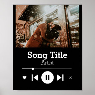 Aangepast ons Song-Poster Poster