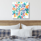 Aangepast ontwerp DIY creëer uw eigen Canvas Afdruk (Insitu (Slaapkamer))
