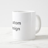 Aangepast ontwerp extra grote beker (Voorkant rechts)