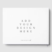 Aangepast ontwerp gastenboek (Achterkant)