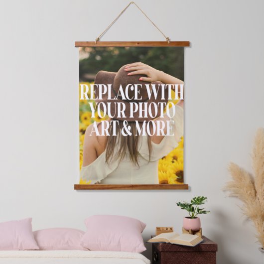 Aangepast ontwerp hangend wandkleed (Slaapkamer)