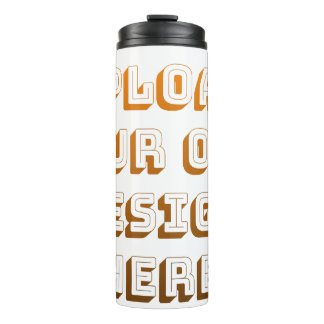 Aangepast ontwerp product uploaden thermosbeker