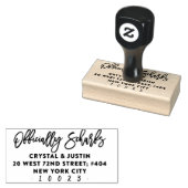 Aangepast ontwerp 	rubberstempel (Gestempeld)