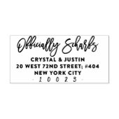 Aangepast ontwerp 	rubberstempel (Afrduk)