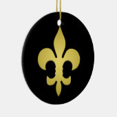 Aangepast ontwerp "Super Saints" Keramisch Ornament (Rechts)