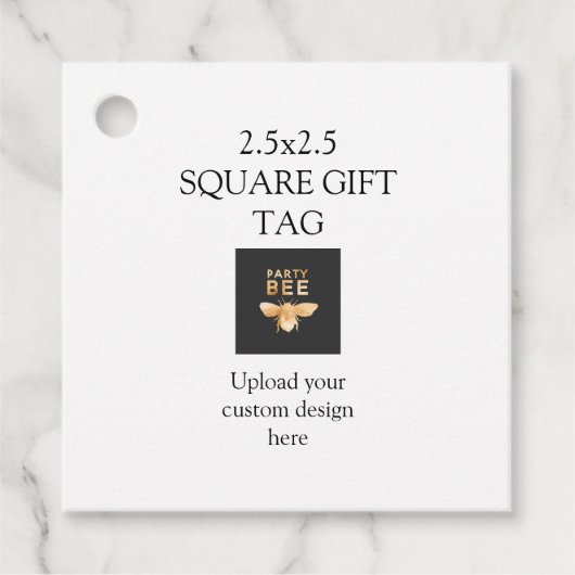 Aangepast ontwerp uploaden bedankjes labels (Voorkant)