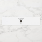 Aangepast ontwerp uploaden waterfles etiket (Enkel label)