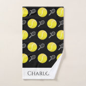 Aangepast ontwerp van het patroon van het Racket B Bad Handdoek (Handdoek)