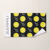 Aangepast ontwerp van het patroon van het Racket B Bad Handdoek (Handdoek)