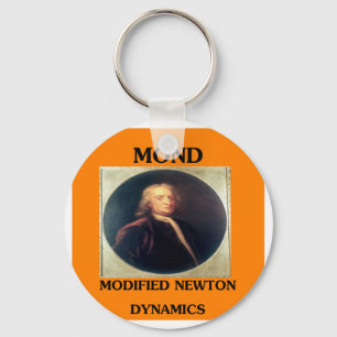 aangepast ontwerp van newtonian dynamics physics sleutelhanger