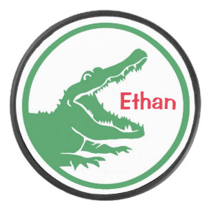 Aangepast ontwerp voor alligator hockey puck