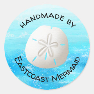 Aangepast ontwerp voor de oceaan ronde sticker