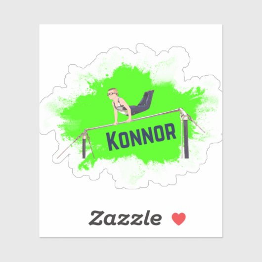 Aangepast ontwerp voor Emily Richter - Konnor Sticker (Vel)