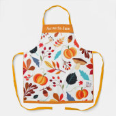 Aangepast ontwerp voor moderne tekst van Herfst Schort (Voorkant)