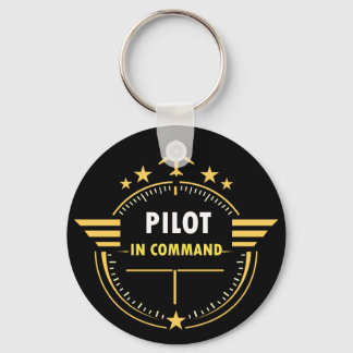 Aangepast ontwerp voor pilotenmok - Volledig bewer Sleutelhanger
