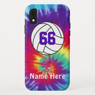 Aangepast ontwerp voor volleybal telefoondraagtas iPhone XR hoesje