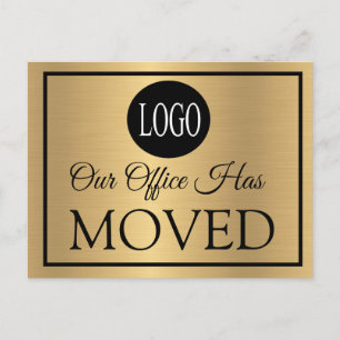 Aangepast Onze Kantoor heeft bewegend Briefkaart v