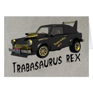 Aangepast Oost-Duitse trabant