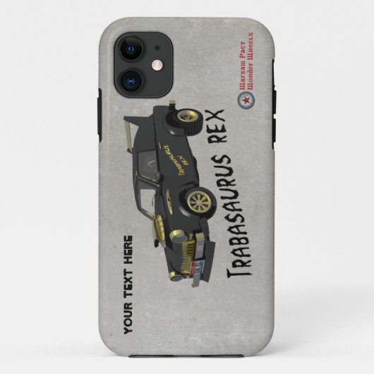 Aangepast Oost-Duitse trabant Case-Mate iPhone Case (Achterkant)