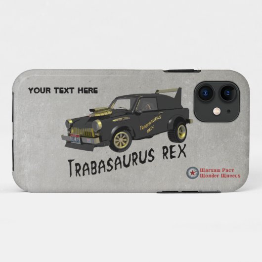 Aangepast Oost-Duitse trabant Case-Mate iPhone Case (Achterkant (horizontaal))