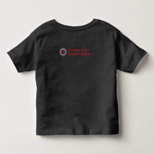 Aangepast Oost-Duitse trabant Kinder Shirts (Achterkant)