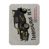 Aangepast Oost-Duitse trabant Magneet (Verticaal)