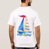 Aangepast op de zondagsdag t-shirt (Achterkant)