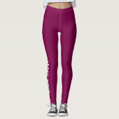 Aangepast op maat gemaakt leggings (Voorkant)