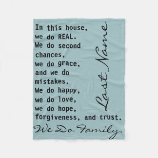 Aangepast, op maat gesneden Wij doen een familiere Fleece Deken