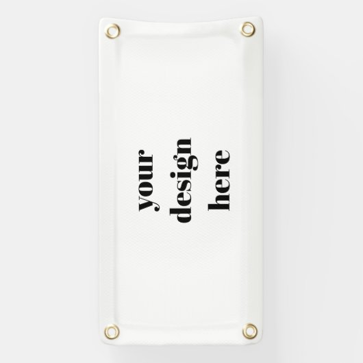 Aangepast op maat spandoek (Verticaal)