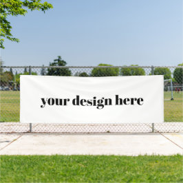 Aangepast op maat spandoek