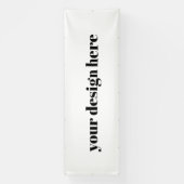 Aangepast op maat spandoek (Verticaal)