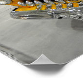 Aangepast op Poster voor brandweerauto (Hoek)