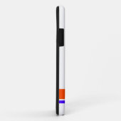 Aangepast Oranje en blauw levensbegin Case-Mate iPhone Case (Achterkant/rechts)