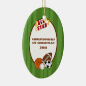 Aangepast Ornament Alle Star Green (Rechts)