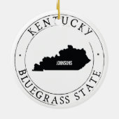 Aangepast Ornament Kentucky (Achterkant)