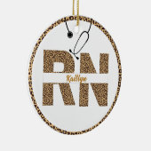 Aangepast Ornament van leopard R N (Rechts)