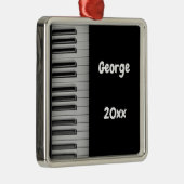 Aangepast Ornament van Piano Keys Metal (Rechts)
