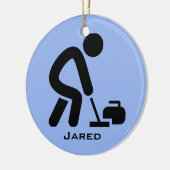 Aangepast Ornament voor Curling (Links)