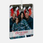 Aangepast Ornament voor fotofeestdag (Voorkant Rechts)