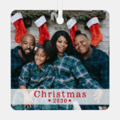 Aangepast Ornament voor fotofeestdag (Achterkant)